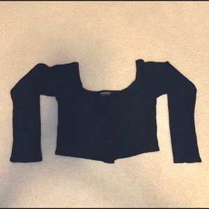 Long Sleeved Crop Top